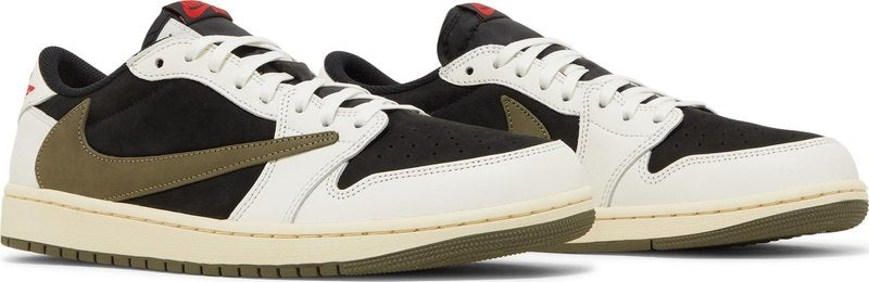 Travis Scott x Wmns Air Jordan 1 Low OG 'Olive' DZ4137-106